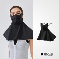 VVC玻尿酸披肩面罩(鱼骨款)—曜石黑 VGK5S712 单位:个 货期3天