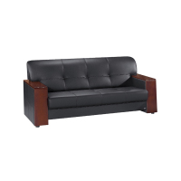 优企 办公沙发商务沙发皮质沙发三人位 YQBGSF-9 2000W*880D*850H 张