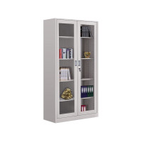 优企 文件柜办公柜 通玻柜 850*390*1800mm (0.5mm厚) 台