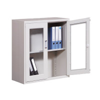 优企 文件柜办公柜 通玻矮柜 850*390*920mm (0.9mm厚) 台