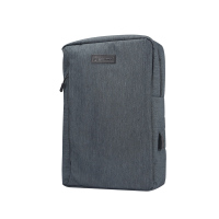 外交官 商务休闲双肩背包 YH-812L深灰色 单位:个 货期3天 YC