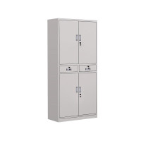 优企 文件柜办公柜 铁二斗柜 850*390*1800mm (0.9mm厚) 台