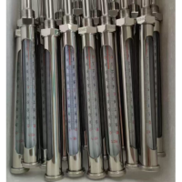 金属套温度计 WNG-11 0-150℃直型4分扣dn15) 单位:个 定制