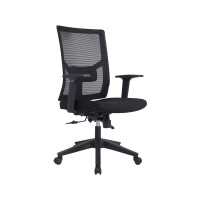 优企 电脑椅职员办公椅靠背椅升降转椅 580W*630D*1100H 张