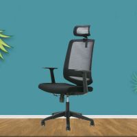 优企 转椅主管椅网椅靠背椅 620W*600D*1325H 张