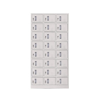 优企 24门更衣柜钢制铁皮柜900*350*1800mm