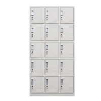 优企 更衣柜铁皮柜 十五门 900*350*1800mm (0.6mm厚) 台
