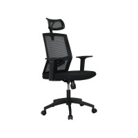 优企 办公家具主管椅升降转椅带头枕椅 550W*610D*1180H 张