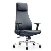 优企 办公椅 滑轮脚 半牛皮 660*530*1190mm 张