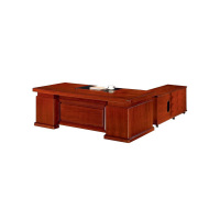 优企 现代老板桌经理主管桌班台油漆大班桌 2200*1050*760mm 张