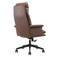 优企 办公皮艺椅 滑轮脚 荔枝纹半牛皮 730*700*1110mm 张