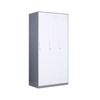 优企 三门更衣柜员工柜办公室柜子 900*500*1850 个