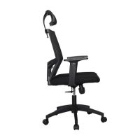 优企 办公椅电脑椅 滑轮脚带头枕 550*610*1180mm 张