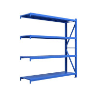 优企 中型仓储货架 副架 1500*500*2000 组
