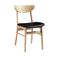 优企 简约餐桌椅现代家具实木靠背椅写字椅 YQCY-1 490*520*760mm 张