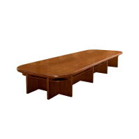 优企 定制大型油漆会议桌长桌椭圆形洽谈桌 500W*1200D*760H 张