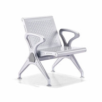 优企 排椅休息联排公共座椅单人位 640W*675D*800H 张