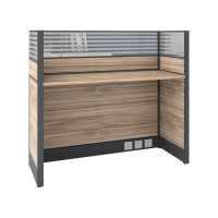 优企 屏风职员办公桌电脑桌组合屏风卡座单人位员工桌 1060W*600D*1050H 张