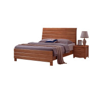 优企 橡木双人床主卧床现代简约床 1.8米 1800*2000*1070mm 张