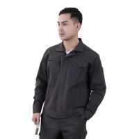 斯卡地尔 舒软工作服夹克衫上衣 PC19TC1901DG 铁灰色 单位:件 货期7天