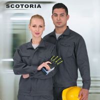 斯卡地尔 舒软工作服夹克衫套装 PC19TC1901DG/PC19TC1911DG 铁灰色 单位:件