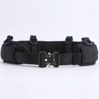 密得赛 战术腰带套装组合 含腰带+腰封+2个多功能腰包黑色 单位:个