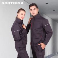 斯卡地尔 弹力保暖夹克 PC22PF2801SG 中灰色 单位:件 货期7天