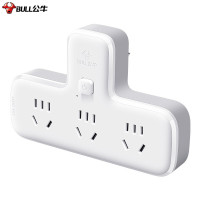 公牛 品字型总控一转三插座/转换器 GN-9603K(计价单位:个)