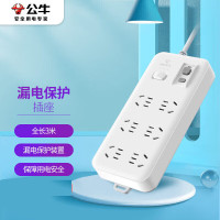 公牛 (BULL) GN-705 10A 3米线 6位接线排 排插 白色 (计价单位:个)