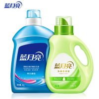 蓝月亮 自然香亮白增艳洗衣液3kg*1+白茶香浓缩柔顺剂1kg*1 80001748 单位:套