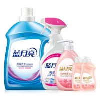 蓝月亮 薰衣草洁净洗衣液3kg+喷雾型衣领净500g+柔润樱花内衣专用洗衣液500g 80001783 单位:套