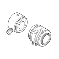 美能达 CCD 取景适配器CS-A36 适用于CS2000A 无维保