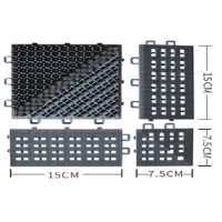 安珂三合一模块地垫基础型AP1 (单刷/纯灰色)8*3.25m(用料8.1*3. 3m) 26.73面积 无维保 货期1