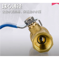 黄铜款双内丝直通阀 尺寸4分 单位:个 货期15天