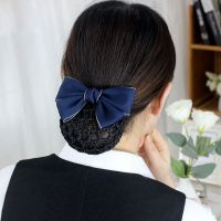 SUK 头花 工作盘发网兜蝴蝶结款 单位:个