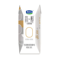 君乐宝 简醇风味酸奶牛奶巴氏杀菌 零添加蔗糖200ml*12 单位:箱