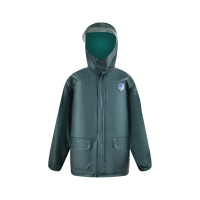 青松 0.30MM珠光PVC 雨衣 T3007 XXL墨绿色 单位:套