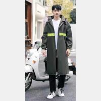青松 0.35MM针织布长风衣雨衣 3595 XXXL军绿色 单位:件
