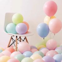 气球 10寸加厚★马卡龙混色100个 [送打气筒+胶点+彩带]单位:包