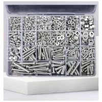 安赛瑞 螺丝钉自攻螺丝螺母垫片套装 M3/M4/M5/M6 1盒2226322263 单位:盒