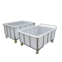 服装收纳布草车 300窄款(100*65*60)+推车 单位:套