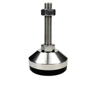 SUK 固定地脚 黑胶 D40*M8*L60 10个装 单个承重约50KG 单位:包