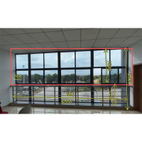 窗帘半遮光阳光面料6.55×2米 含安装 无维保 货期10-15天