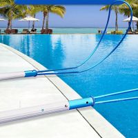 百舟 游泳池弧形救生勾伸缩救生杆 7米铝合金杆 单位:根