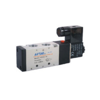亚德客 4V300系列电磁阀 4V32008B 两位五通 DIN插座式 接口Rc1/4 DC24V