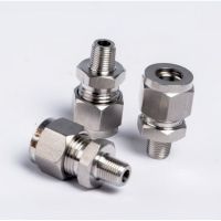 卡套式外螺纹接头 3/4NPTM-25mm OD,材质316