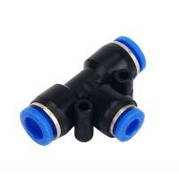 国产 三通快速接头 快插-快插-快插 Φ10-Φ10-Φ10 PN10 H62+PVC