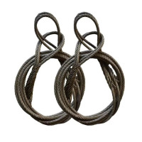 J&L巨力光面带油插编钢丝绳索具 Φ52*5m 单位:根 货期90天