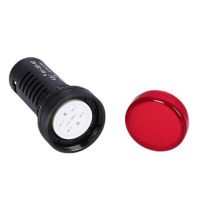指示灯 AD11-22/21-9GZ AC DC220V 红色 单位:个 起订量80个 货期5天