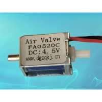 微型电磁阀Fa0520C泄气阀 4.5V 无维保 货期7-10天